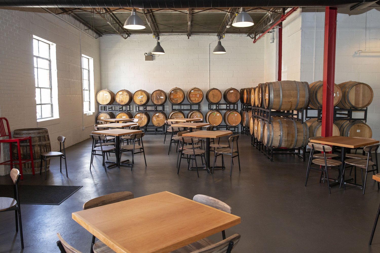 The Barrel Room at Ardent Craft Ales.