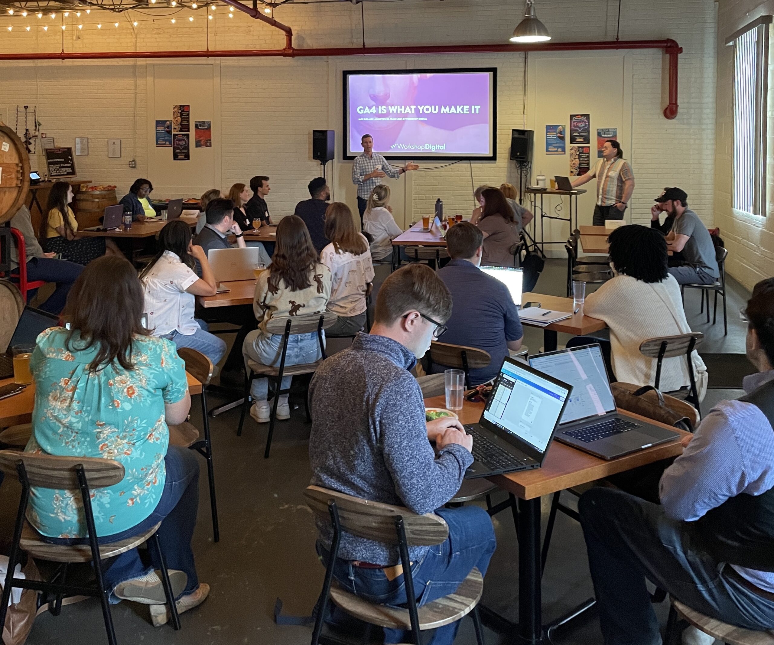 DigitalRVA meetup at The Barrel Room at Ardent.